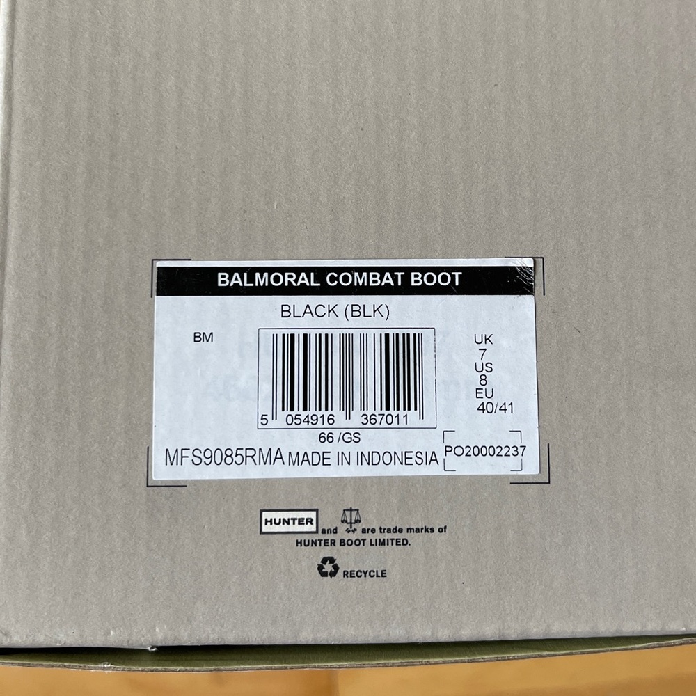 Hunter Balmoral Field Combat Boot - Picture 7 of 9